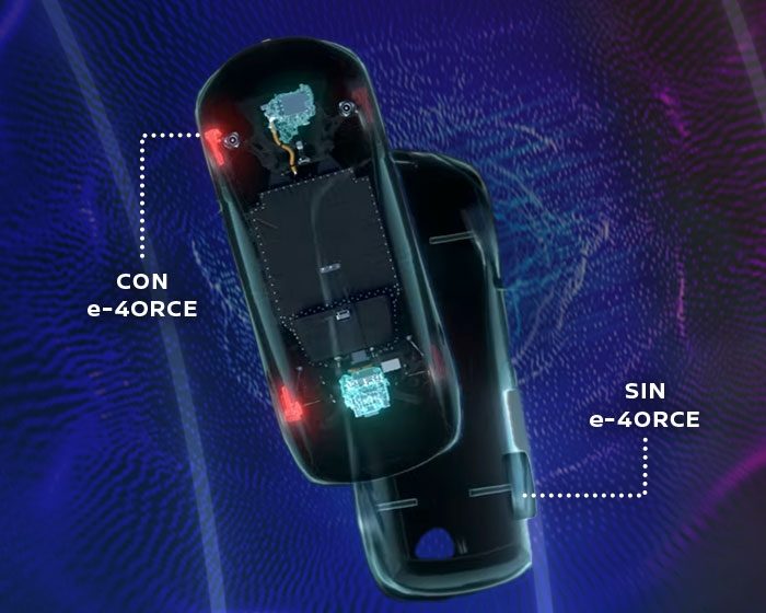 Nissan e-POWER 2022 vista exterior de hombre con manos en el volante con Más Autonomía
