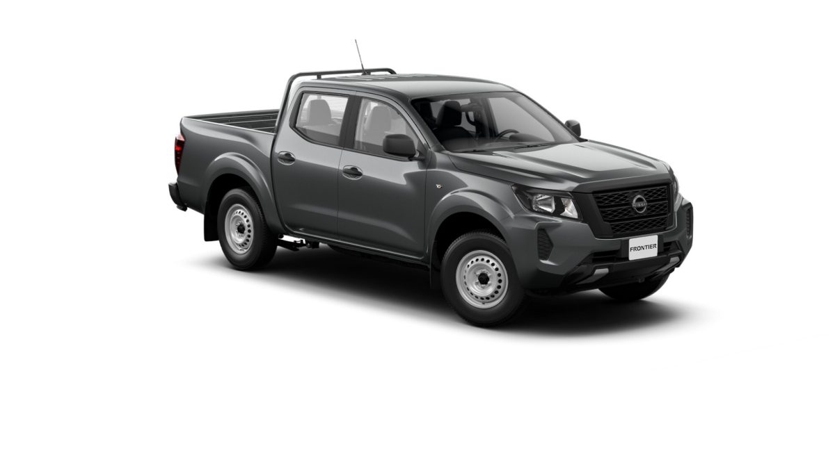Nissan Frontier 2023 versión SE color gris oxford