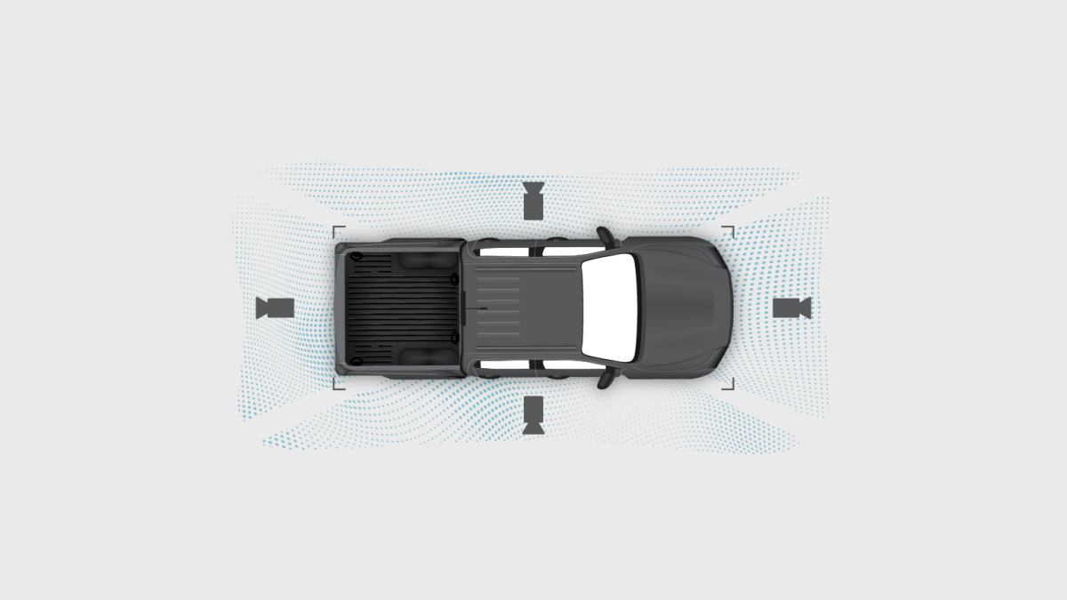 Nissan Frontier 2025 cuenta con Monitor Inteligente de Visión Periférica