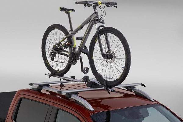 Portabicicletas para toldo diseñada para Nissan Frontier 2026
