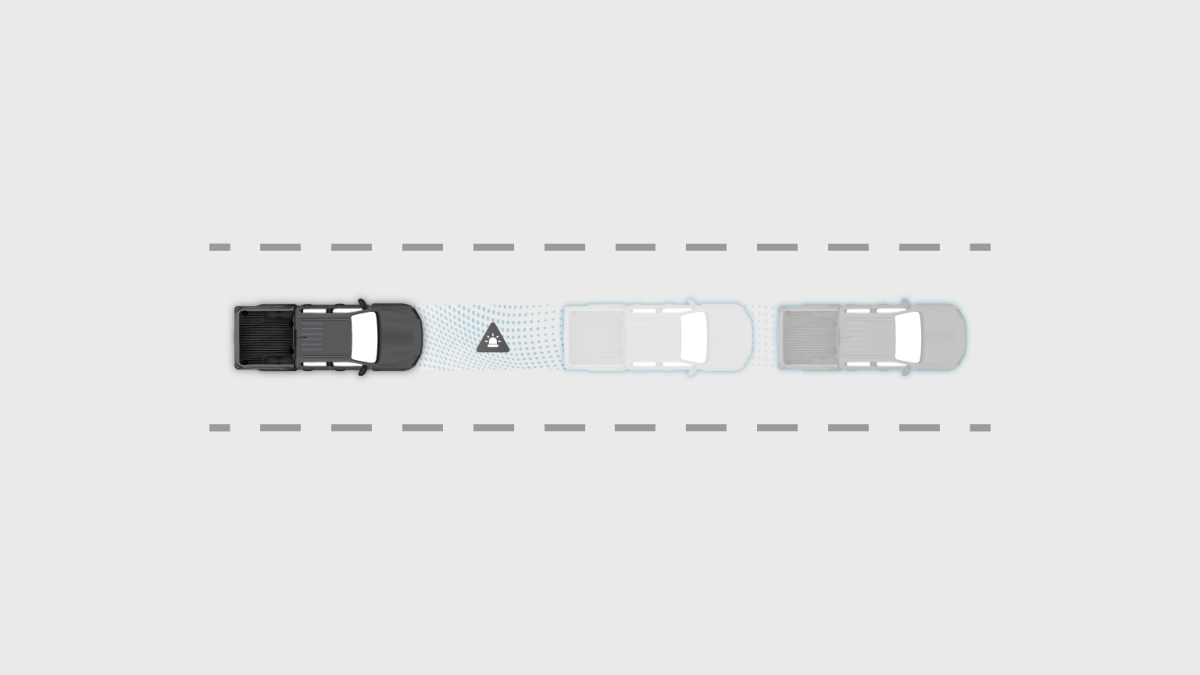 Nissan Frontier 2026 cuenta con Alerta Inteligente de Colisión Frontal
