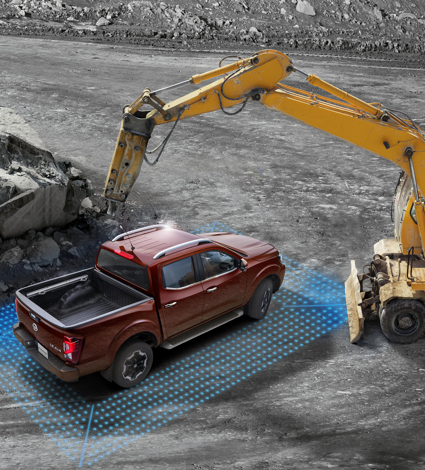 Enamórate del diseño exterior de Nissan Frontier 2026 e impulsa tu Modo PRO