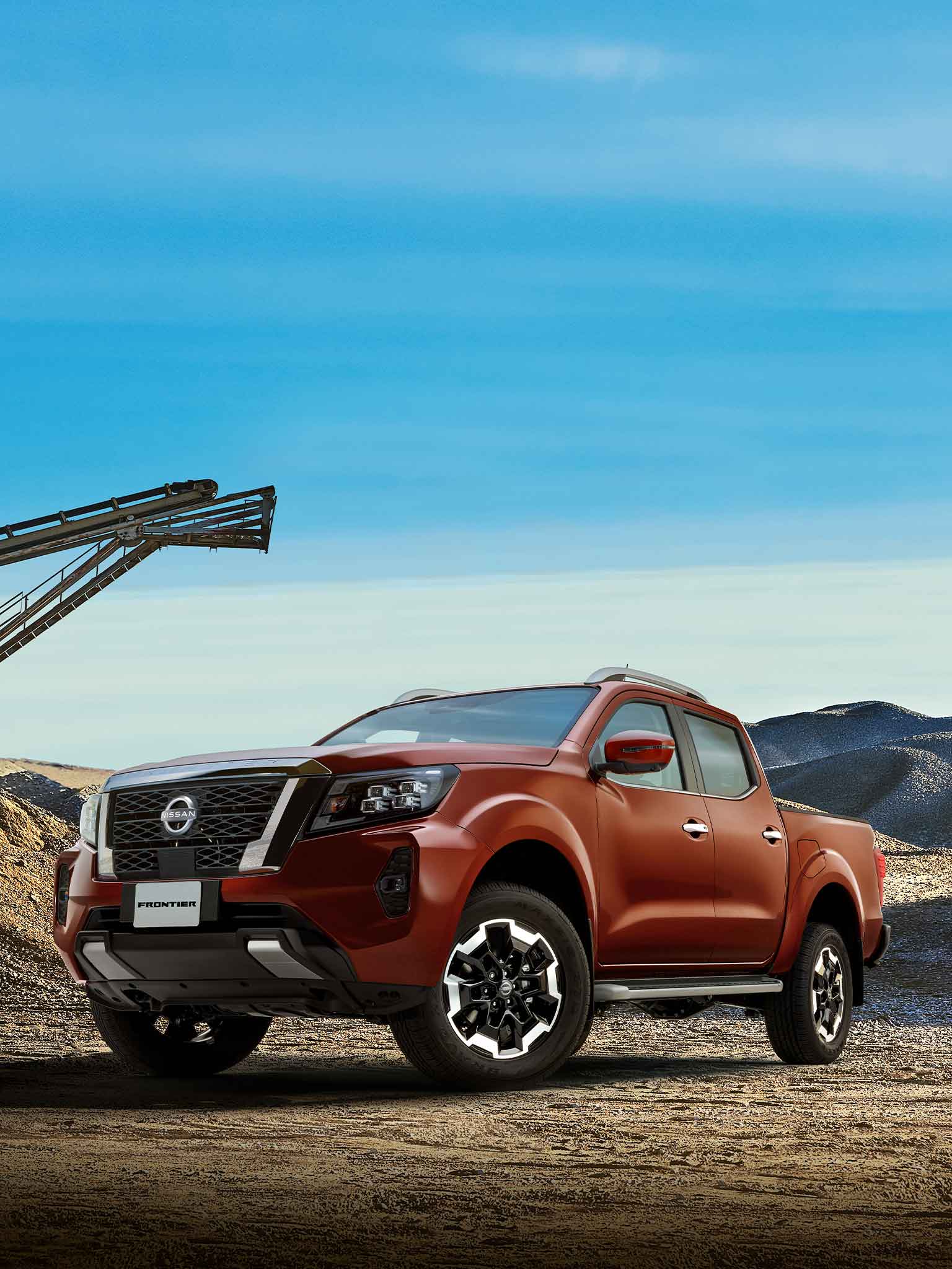 Asómbrate con el diseño exterior de Nissan Frontier 2026 e impulsa tu Modo PRO