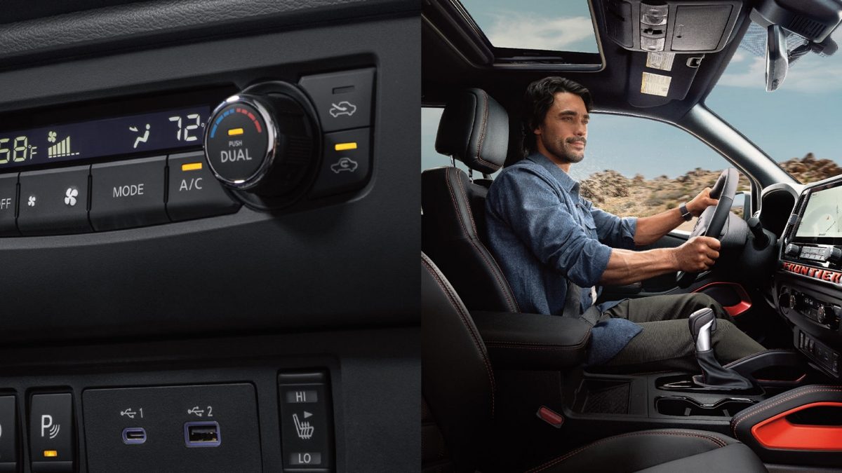 Nissan Frontier V6 2025 con -	Apple Carplay (inalámbrico) & Android Auto (inalámbrico)