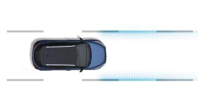 2022 Nissan Frontier illustrating intelligent blind spot warning sensors