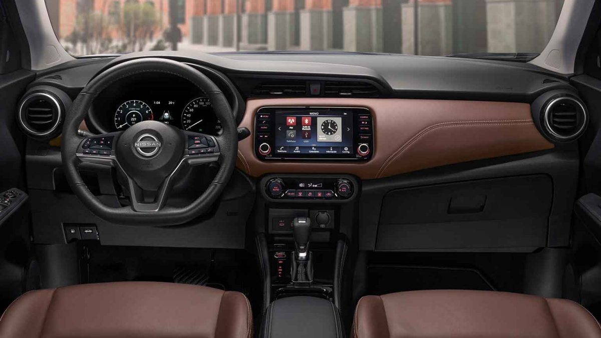 Nuevo Nissan Kicks 2023 tablero