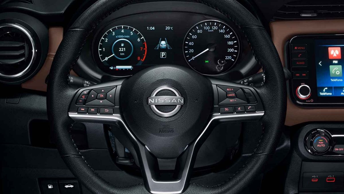 Nuevo Nissan Kicks 2023 volante