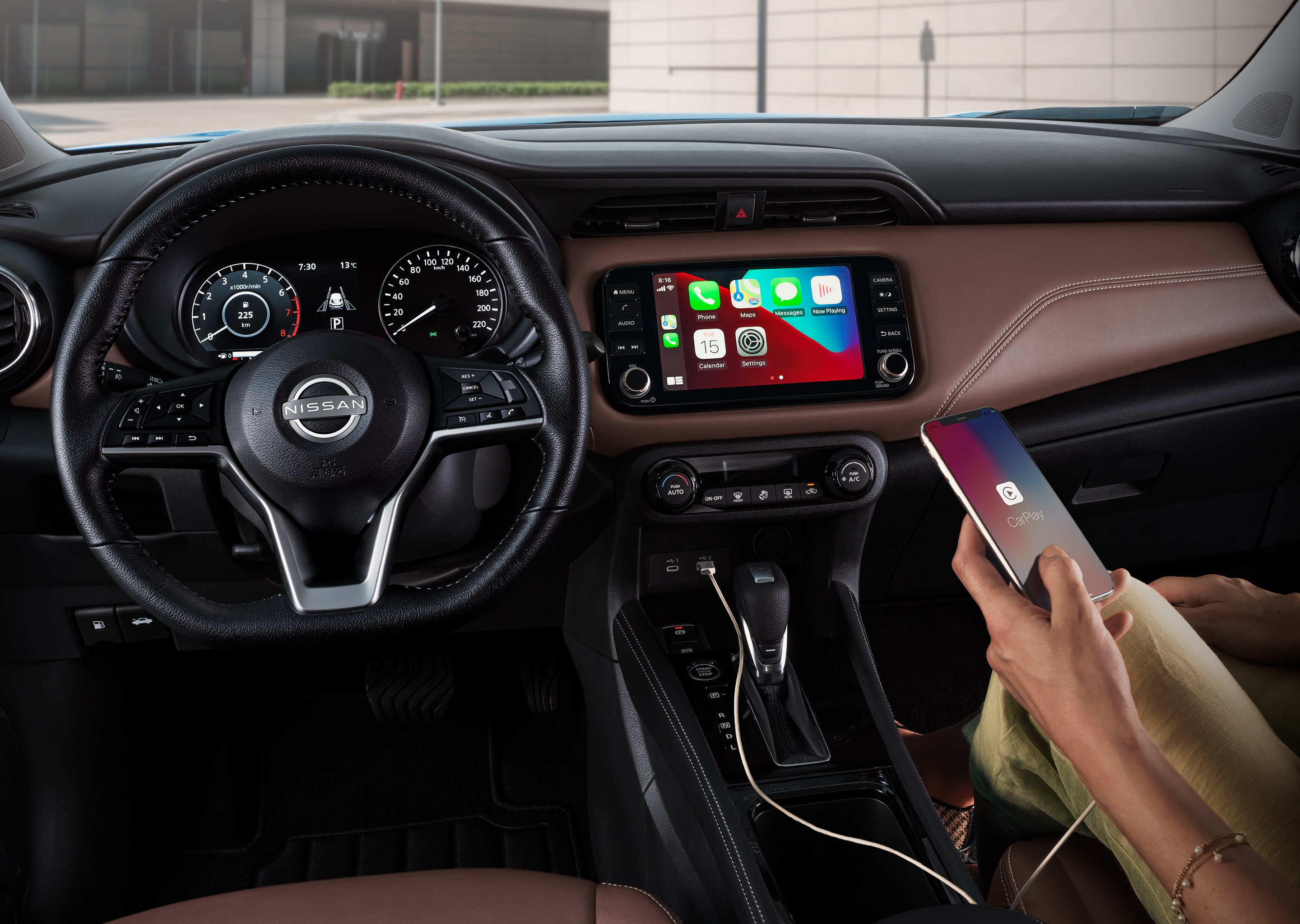 Nuevo Nissan Kicks 2023 conectividad