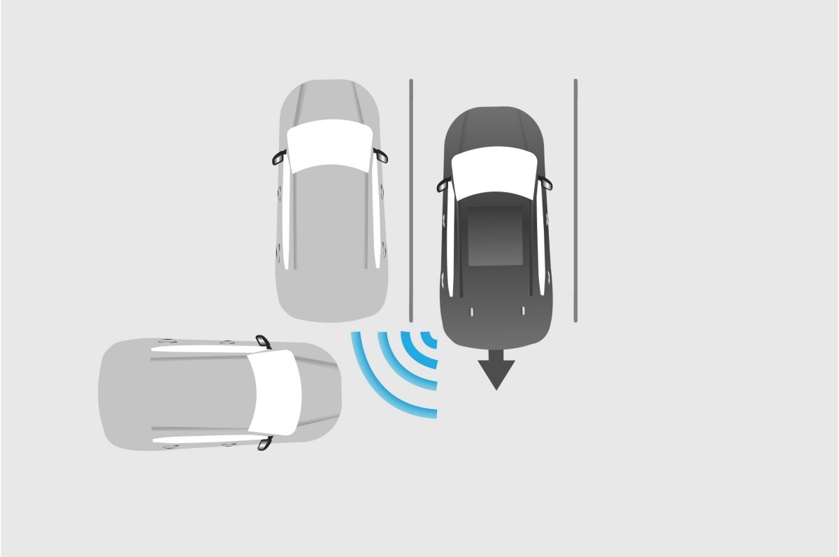 Nuevo Nissan Kicks 2023 rear cross traffic alert