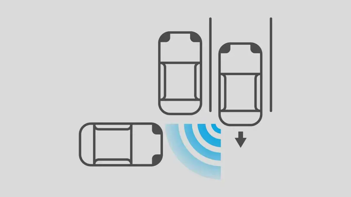 Nuevo Nissan Kicks 2023 rear cross traffic alert