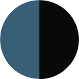 Muestra Bitono Azul Acero / Negro