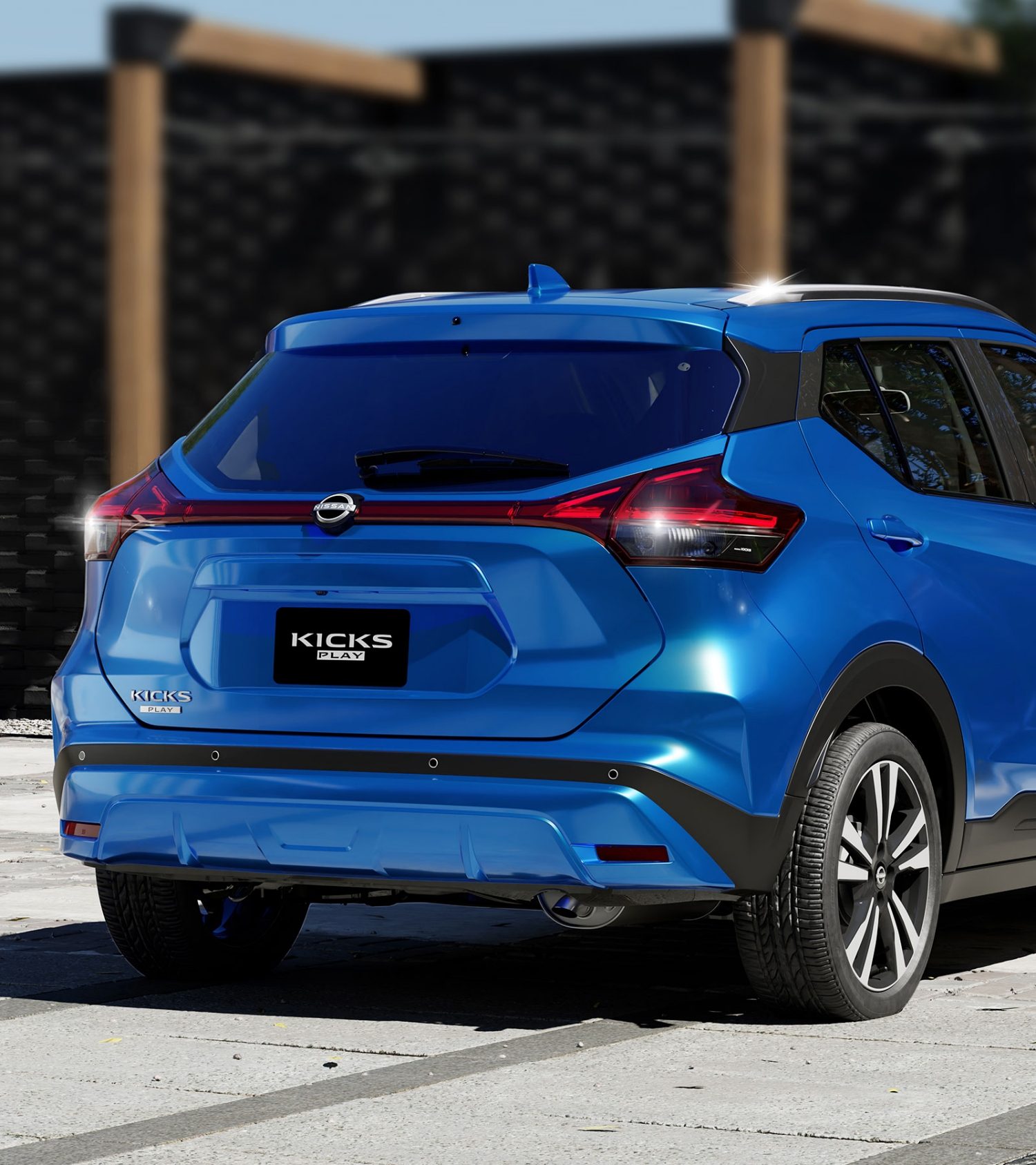 Nissan Kicks 2025 exterior trasero