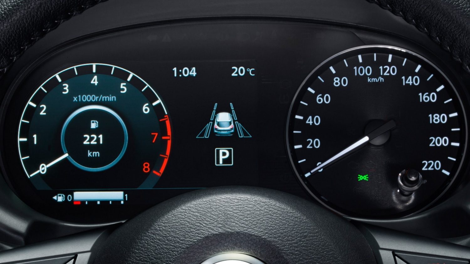 Nissan Kicks Play 2025 interior tablero