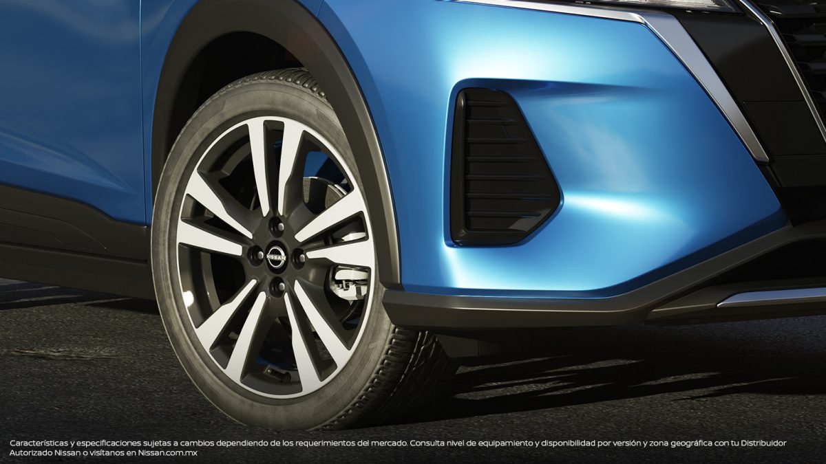 Nuevo Nissan Kicks Play 2025 Diseño Exterior - Rines
