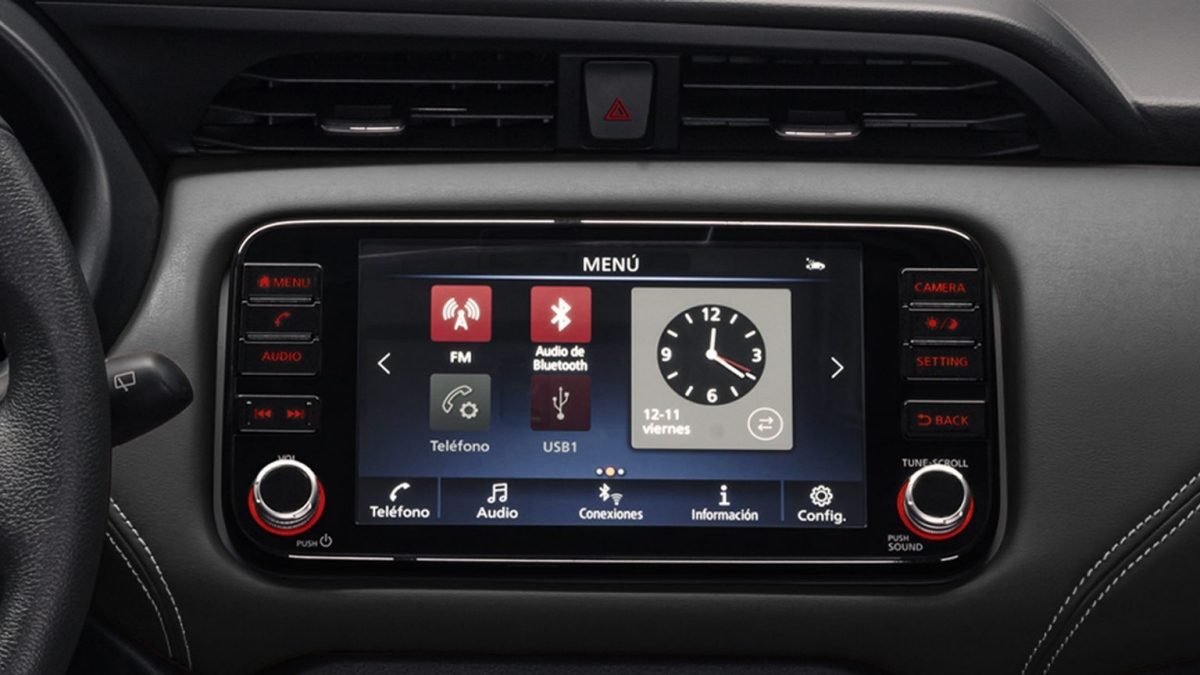 Nuevo Nissan Kicks Play 2025 Diseño Interior - Pantalla