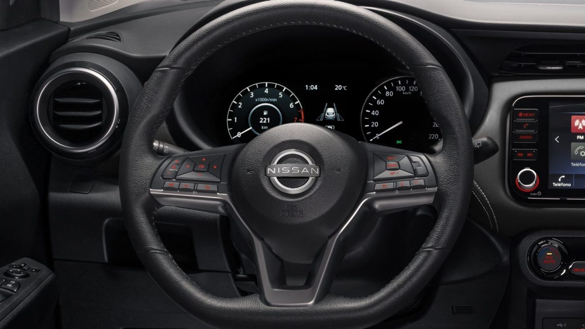 Nuevo Nissan Kicks Play 2025 Diseño Interior - Volante