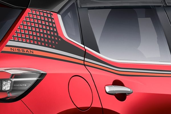 Calcomanías deportivas para el nuevo Nissan Magnite 2025