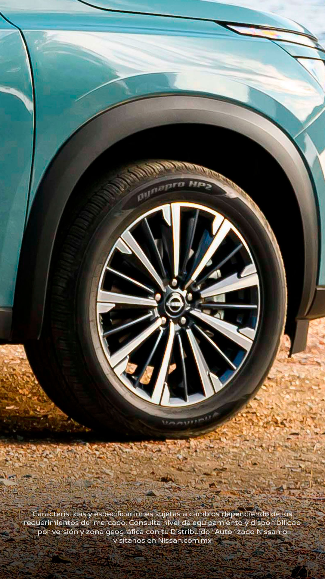 Rines de 20" del nuevo Nissan Pathfinder