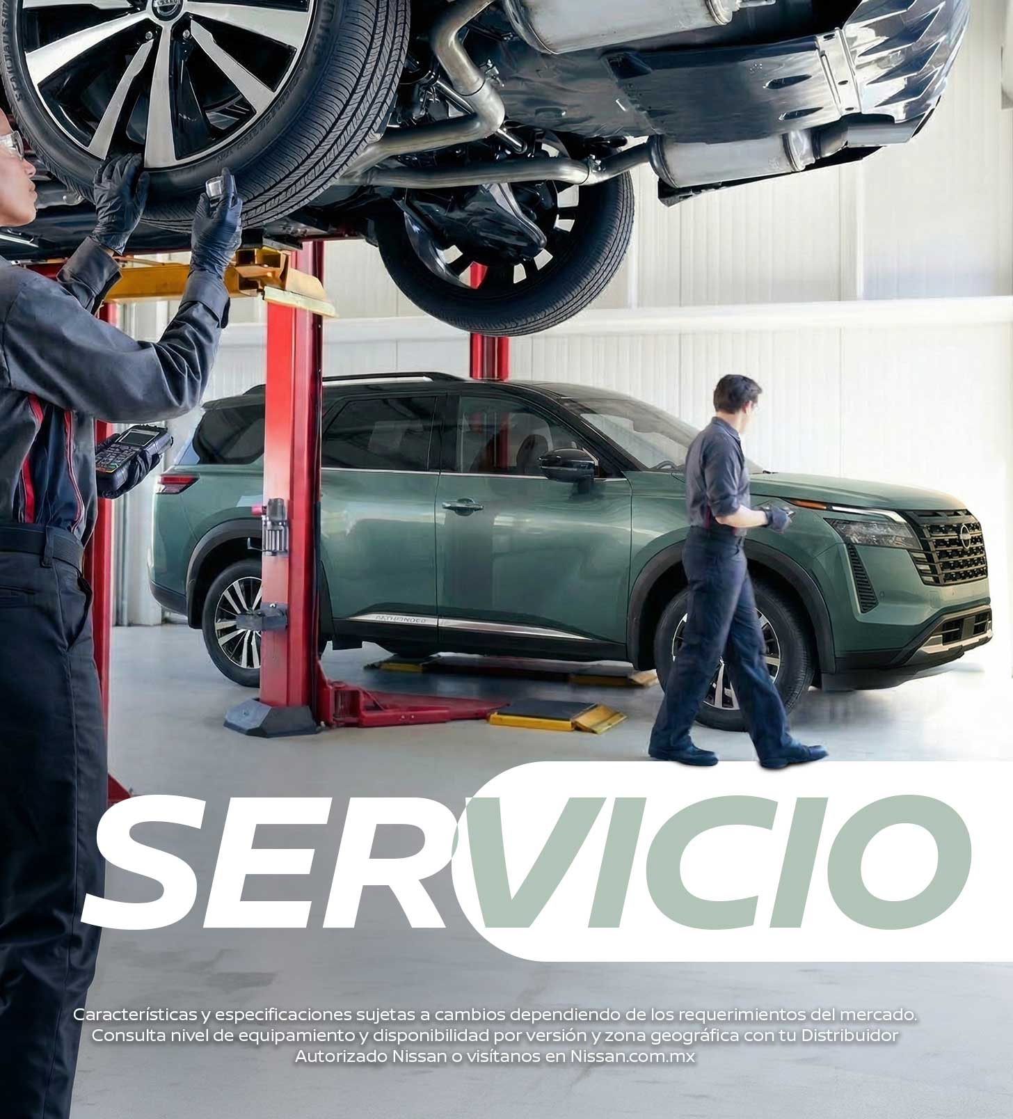 Mantenimientos prepagados para Nissan Pathfinder