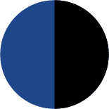 Muestra Azul Vibrante Bitono