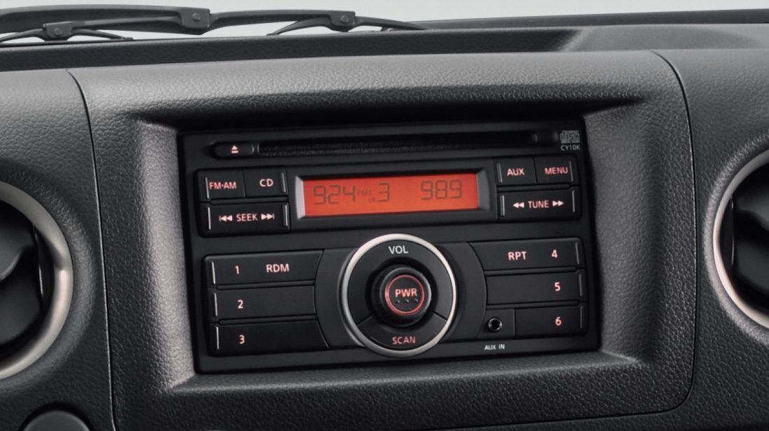 Nissan NV350 Urvan - Sistema de Audio