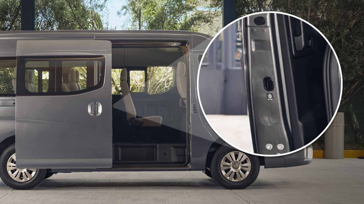 Seguro para niños en Nissan Urvan