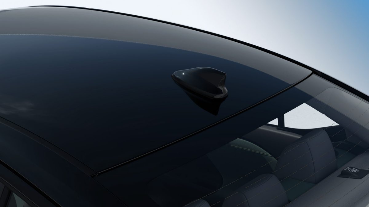Antena tipo aleta de tiburón del Nuevo Nissan Versa 2026