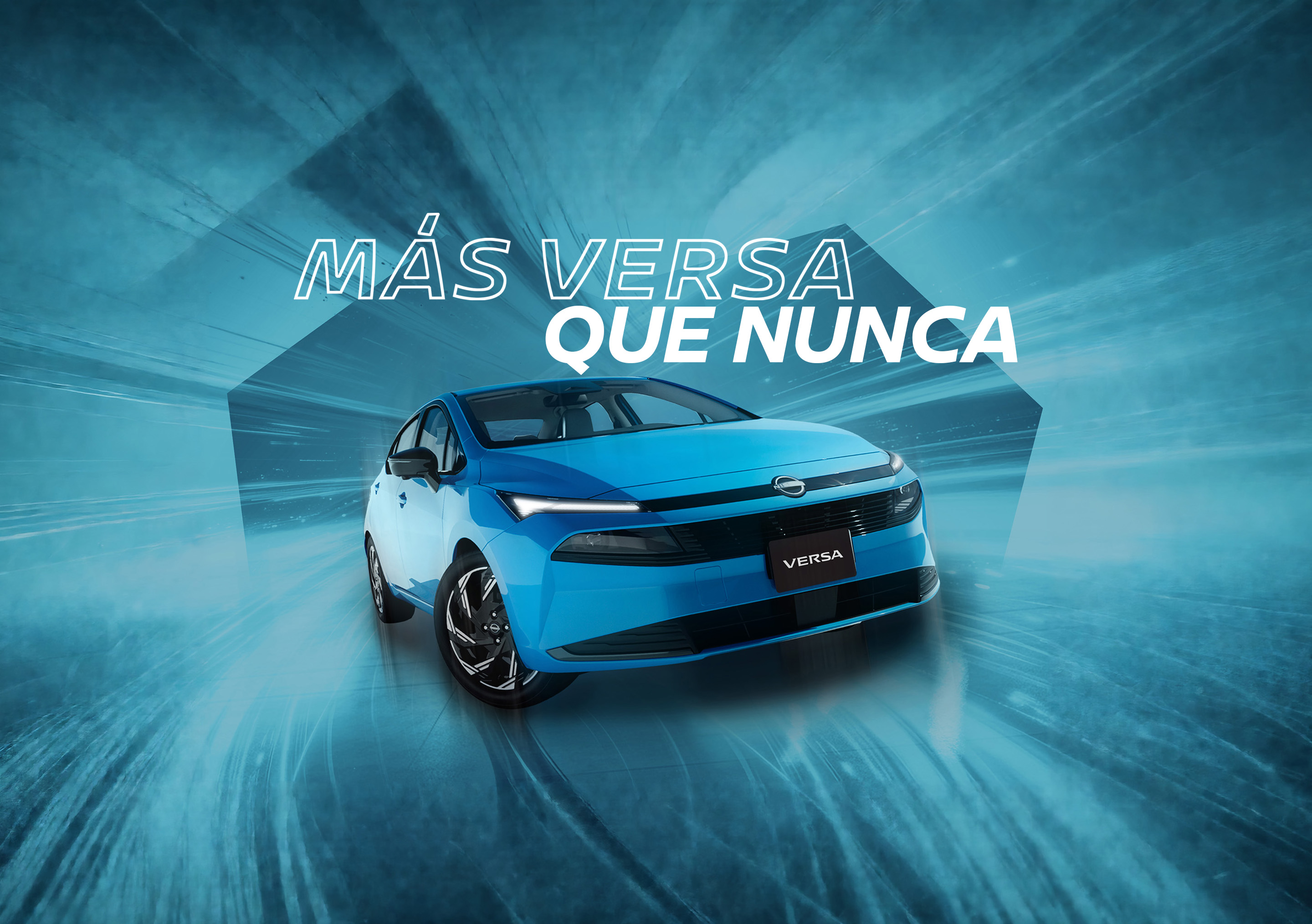 Nuevo Nissan Versa 2026 exterior vista frontal