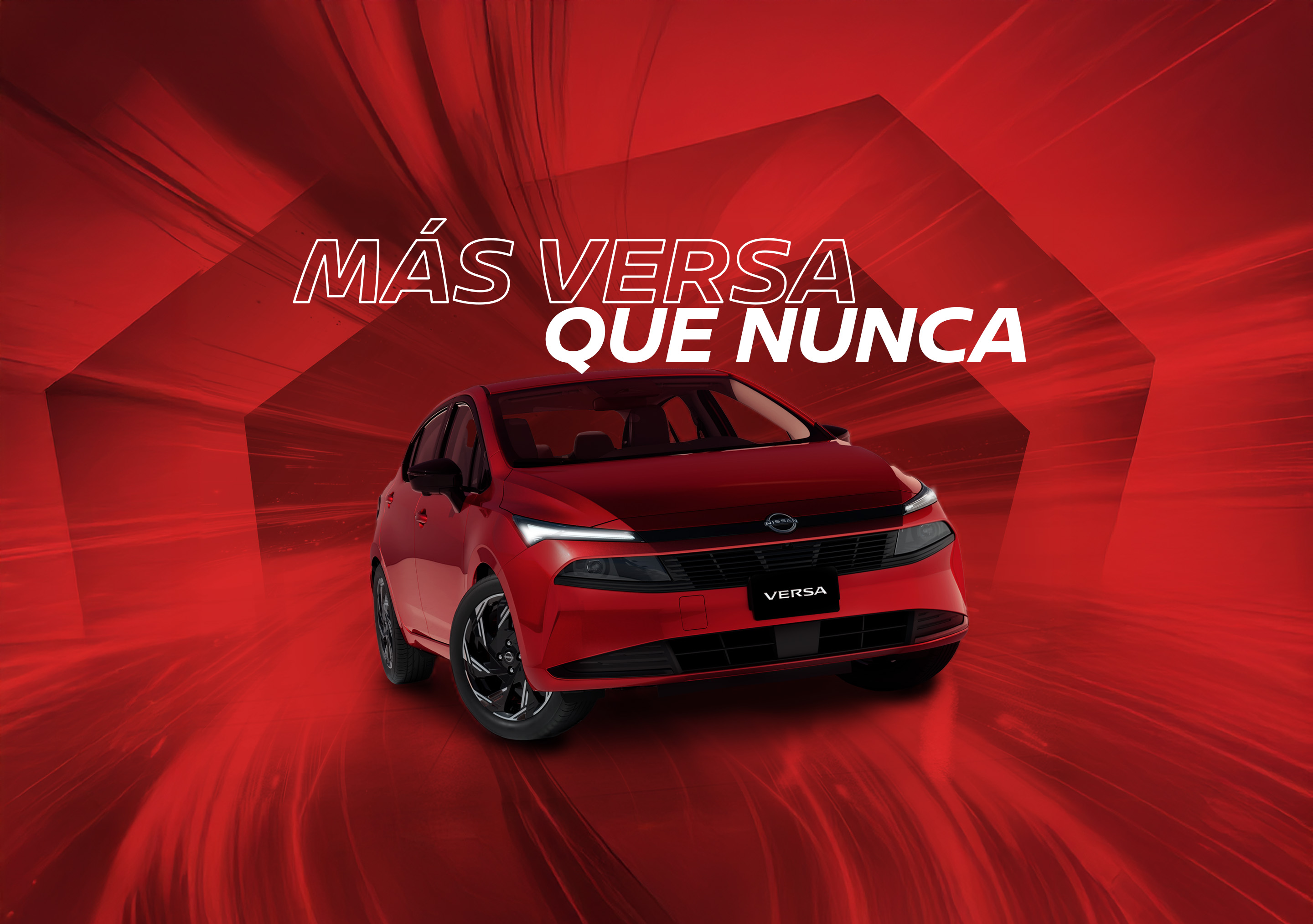 Nuevo Nissan Versa 2026 exterior vista frontal