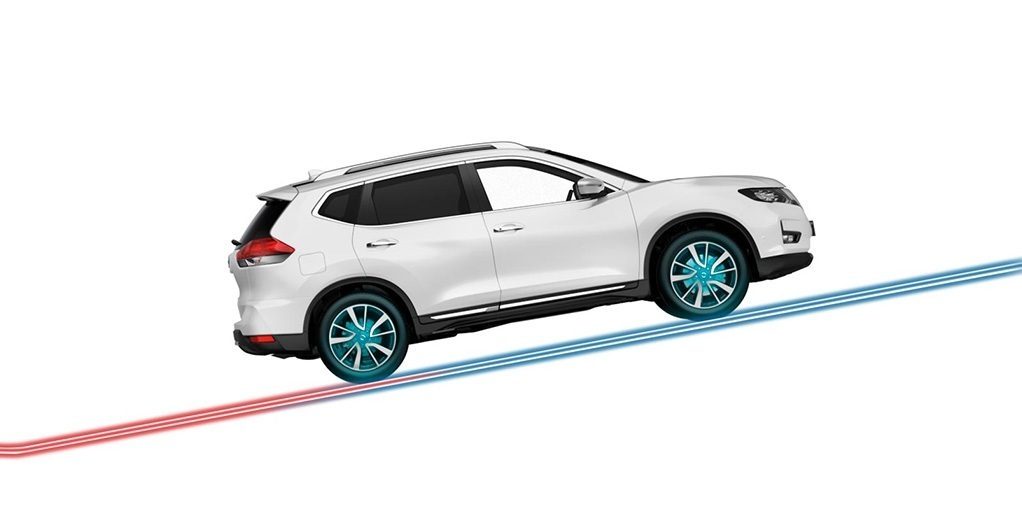 Nissan X-Trail Asistente de Ascenso en Pendientes