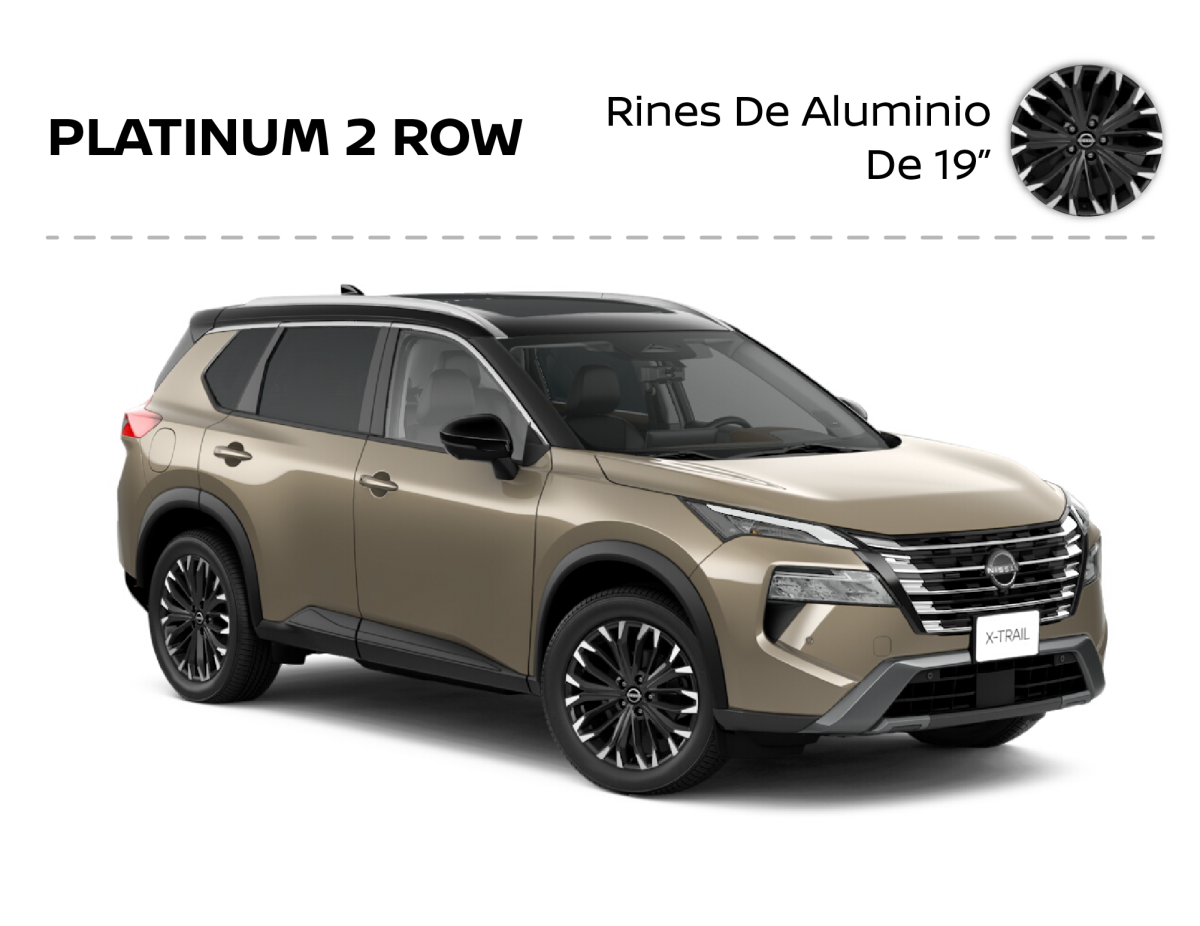   Nissan X-trail Platinum 2 Row 2027