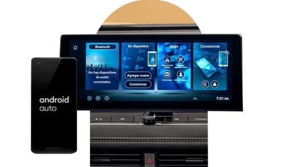 Nissan X-Trail 2026 conectado a celular con Android Auto