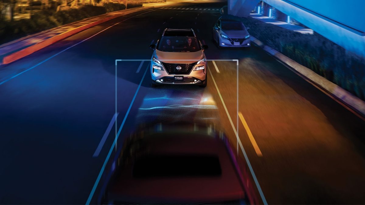 Nissan X-Trail e-POWER 2025 mostrando como funciona la tecnología ProPILOT Assist