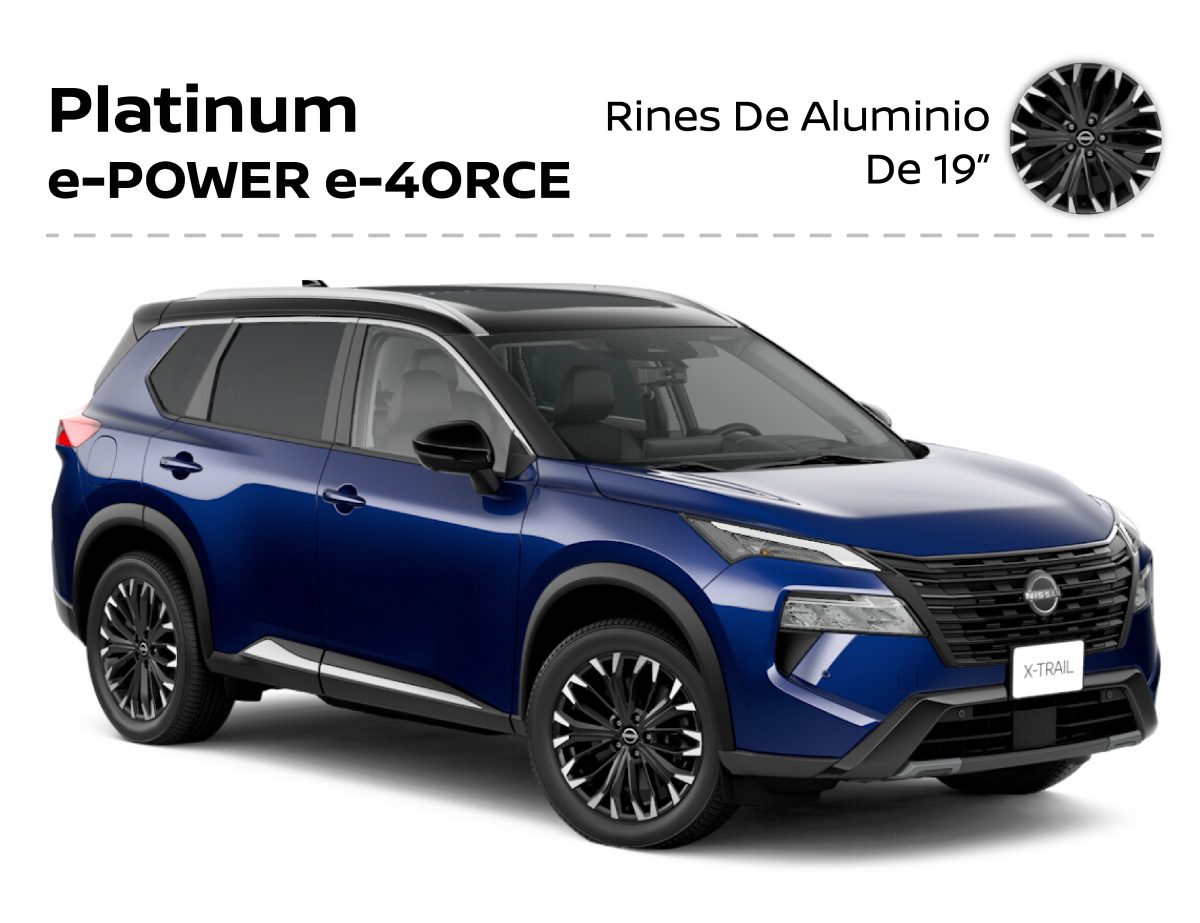 Nissan X-Trail e-POWER con e-4ORCE 2027