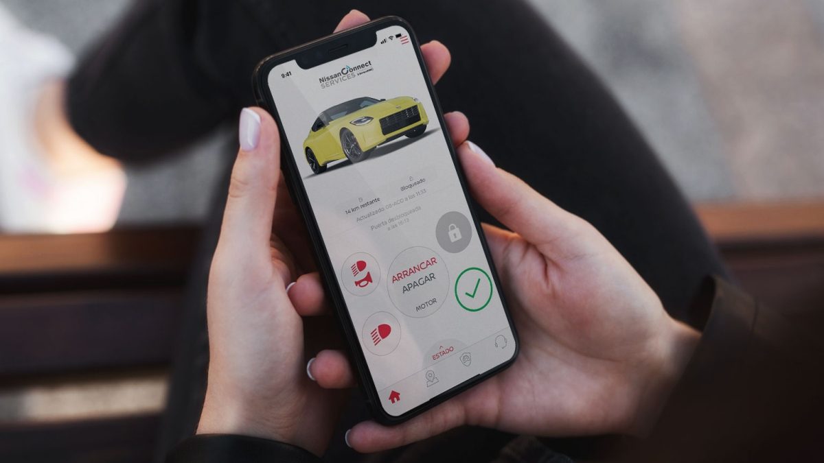 Nuevo Nissan Z 2023 NissanConnect desbloqueo remoto de puertas