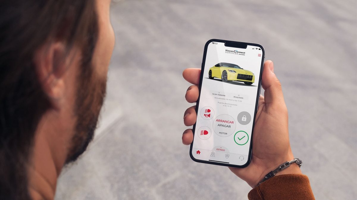 Nuevo Nissan Z 2023 NissanConnect alerta de valet