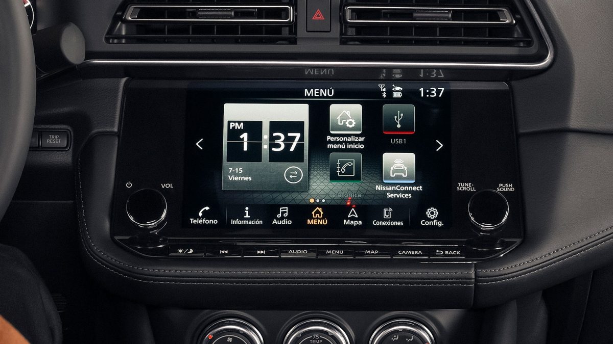 Nuevo Nissan Z 2026 Pantalla táctil de 8"