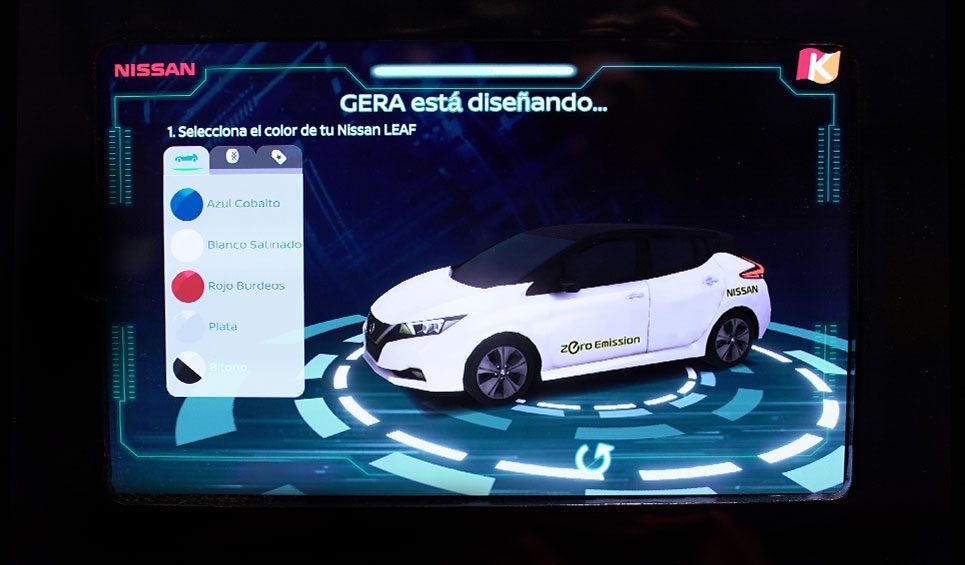 Actividad para Personalizar tu Nissan Leaf