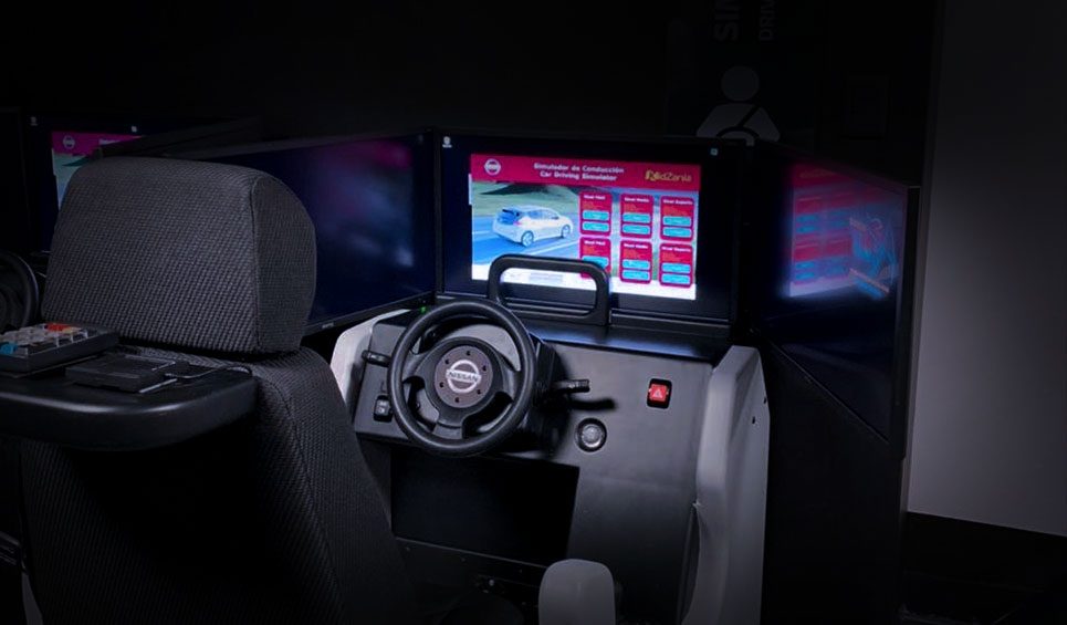 Simulador de manejo Nissan