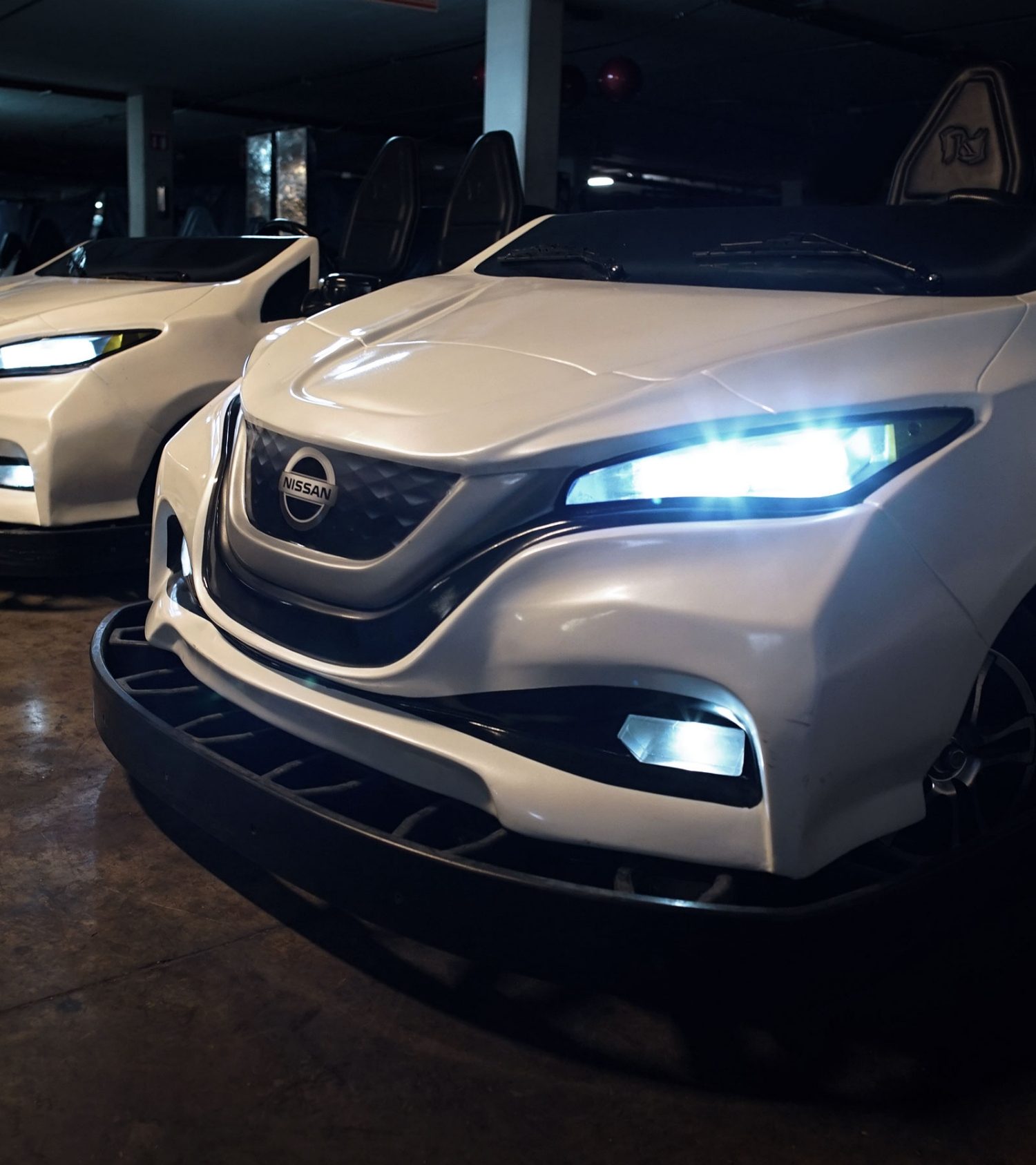 Replica de Nissan Leaf en Kidzania