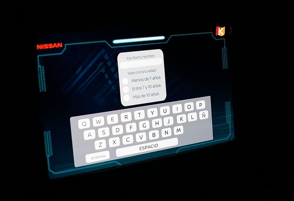 Simulador Nissan en Kidzania