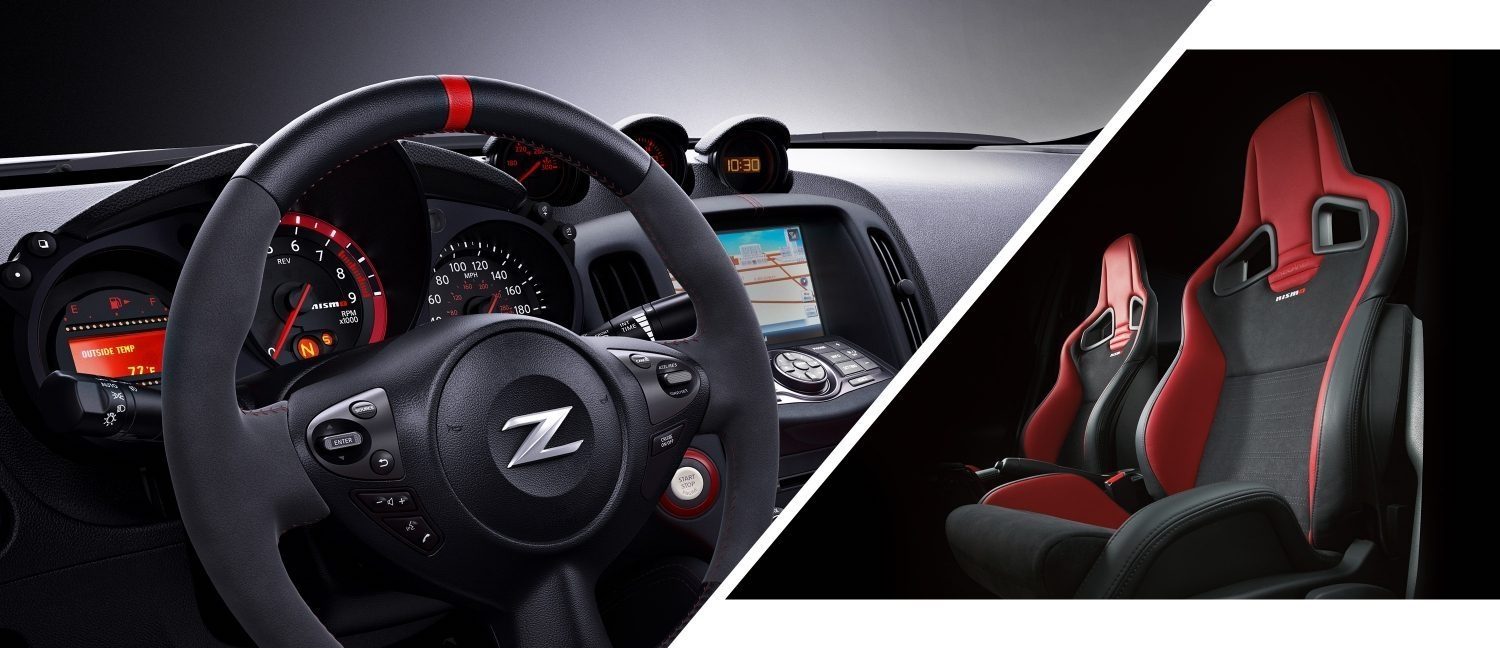 370Z NISMO Steering Wheel and GT-R NISMO Recaro Seats