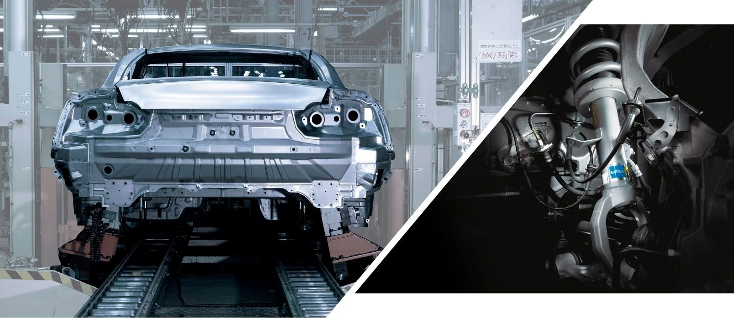 GT-r Body Bonding and Bilstein Damptronic Suspension