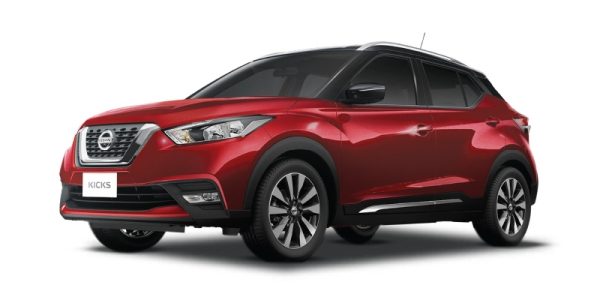Nissan Kicks 2020 rojo