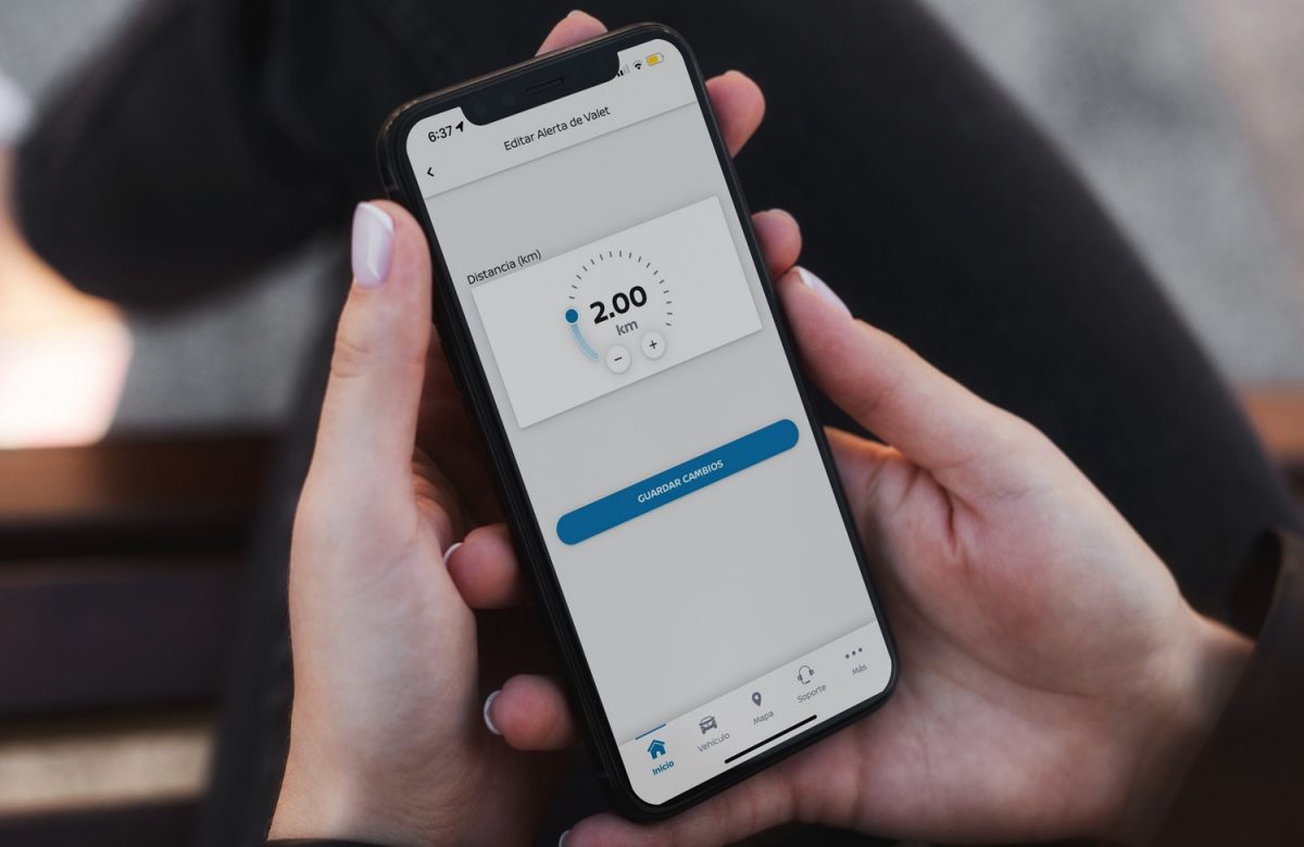 NissanConnect Services alerta de valet