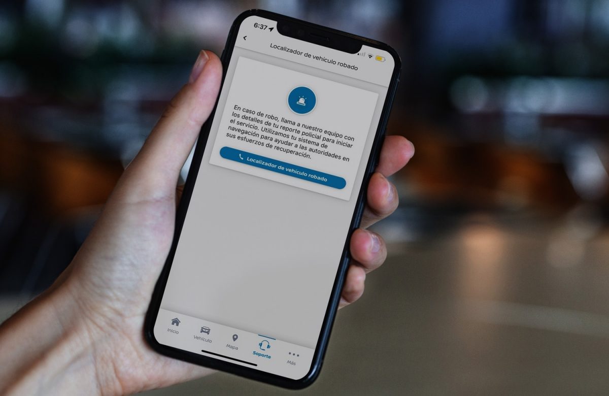 NissanConnect Services asistencia de vehículo robado