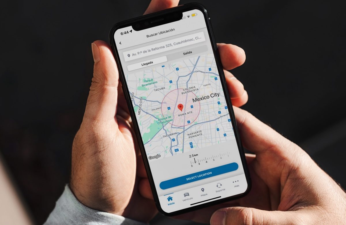 Recibe alertas con NissanConnect Services cuando tu Nissan salga de un límite establecido