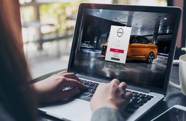 Sitio web de NissanConnect Finder