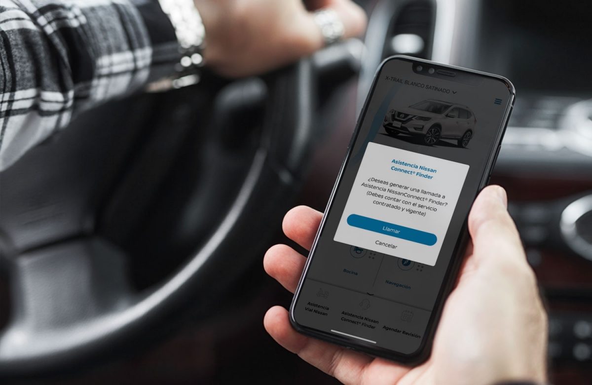 NissanConnect Services asistencia de vehículo robado
