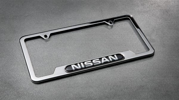 Porta placas Cromado